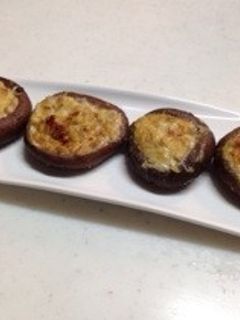 肉厚しいたけ味噌マヨ焼き-レシピのメイン写真