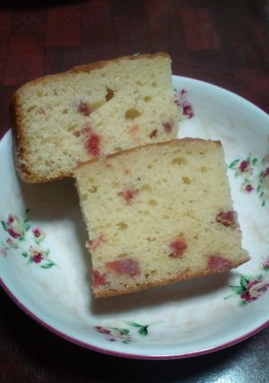 ドライいちごケーキ-レシピのメイン写真