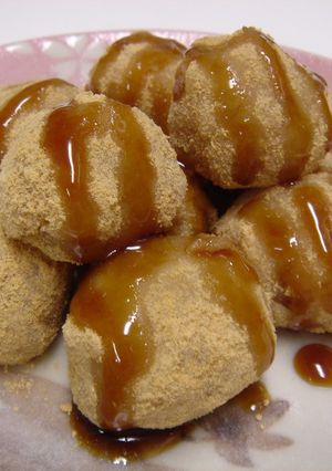 黒糖風味の牛乳もち♪-レシピのメイン写真