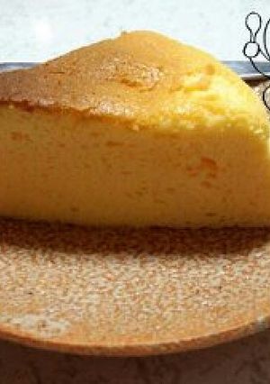 ヨーグルトでスフレケーキ-レシピのメイン写真