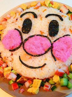 アンパンマン!特製ちらし寿司♡-レシピのメイン写真
