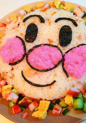 アンパンマン!特製ちらし寿司♡-レシピのメイン写真