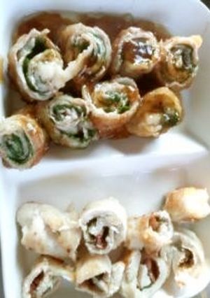 豚・鶏と大葉でロール-レシピのメイン写真