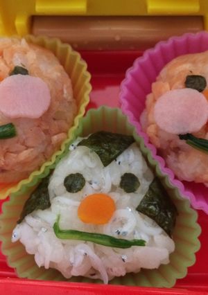 お弁当に 簡単！おむすびまんおにぎり-レシピのメイン写真