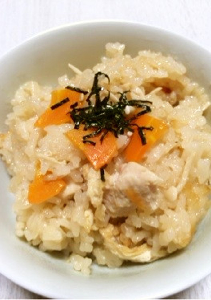 ☆簡単もっちり☆炊き込みご飯☆-レシピのメイン写真