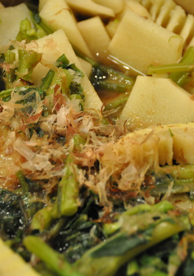 筍と折り菜の煮物-レシピのメイン写真