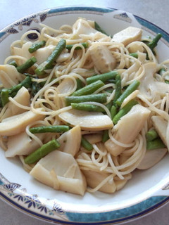 春に食べたい たけのことアスパラのパスタ-レシピのメイン写真