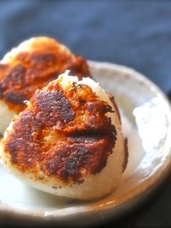 我が家の焼きおにぎり-レシピのメイン写真