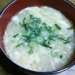 รูปของ 玉ねぎの玉子とじ味噌汁☆激美味♪