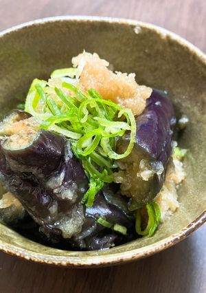 茄子の大根おろし添えでさっぱりと-レシピのメイン写真