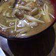 いろいろきのこのお味噌汁v