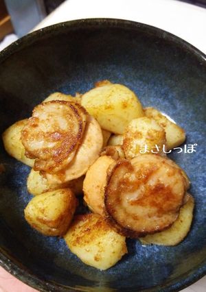 ホタテとじゃがいもの焦がしバター醤油-レシピのメイン写真
