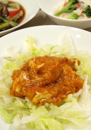 簡単中華♪ふんわり☆真鱈のチリソース-レシピのメイン写真