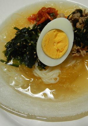 豚にら冷麺-レシピのメイン写真
