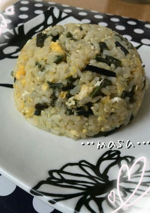 ワラビチャーハン-レシピのメイン写真