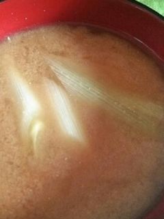ネギの味噌汁-レシピのメイン写真