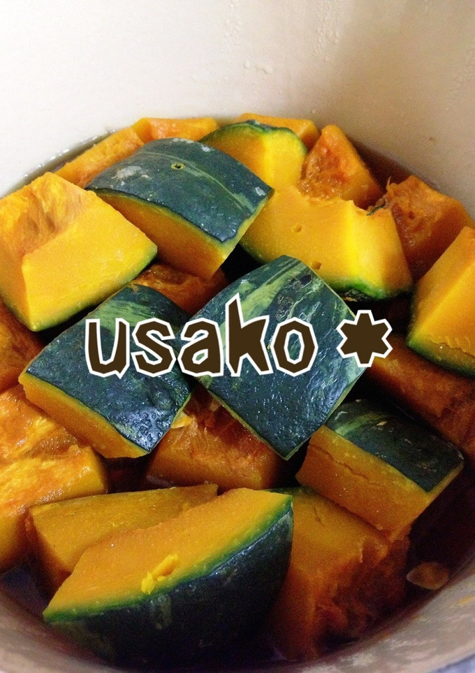 節約★かぼちゃの煮物-レシピのメイン写真