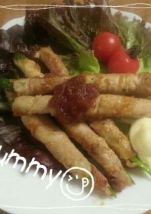 絶品♪アスパラの肉巻き٩(๑♥ڡ♥๑)۶-レシピのメイン写真