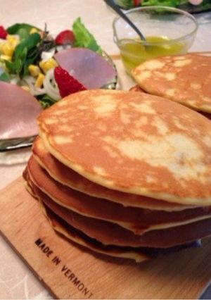 朝食に☆ぷちぷちスイートコーンパンケーキ-レシピのメイン写真