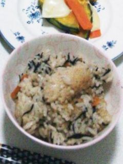 ひじきの炊き込みご飯-レシピのメイン写真
