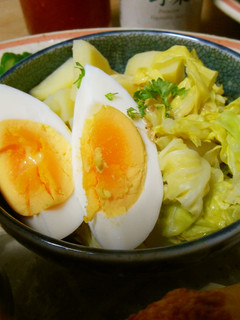 新じゃがと春キャベツの温野菜サラダ-レシピのメイン写真