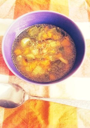 セロリとオクラのスープ-レシピのメイン写真