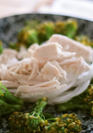蒸し鶏のサラダ-レシピのメイン写真