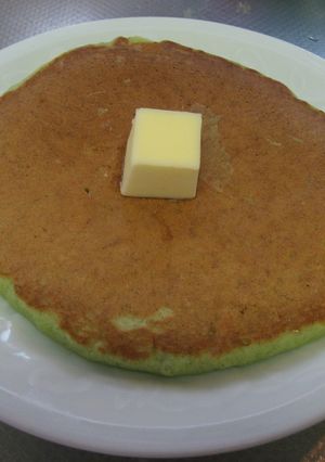 ヨモギのパンケーキ-レシピのメイン写真