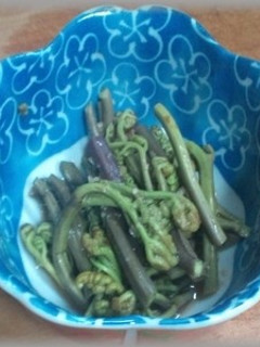 わらびのわさびポン酢和え-レシピのメイン写真