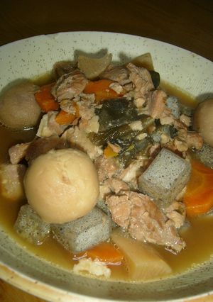 根菜と鶏もも肉の煮物-レシピのメイン写真