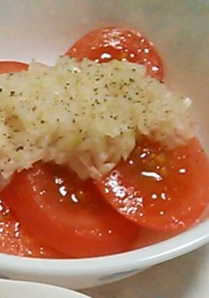 簡単トマトサラダ-レシピのメイン写真