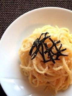 簡単!たらこパスタ-レシピのメイン写真