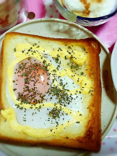目玉焼きトースト -レシピのメイン写真
