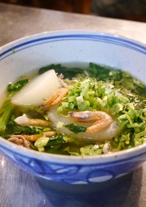 春大根のスープ煮パクチーを添えて-レシピのメイン写真
