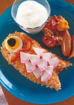 こどもの日お子様ランチ（鯉のぼりごはん）-レシピのメイン写真