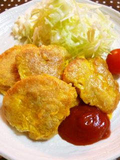 ささ身のカレーピカタ♪-レシピのメイン写真