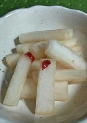 大根のゴマ油醤油漬け-レシピのメイン写真