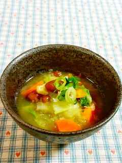 白菜となめこ・うす揚げのみぞれ煮♪-レシピのメイン写真