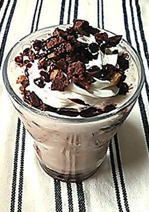 スタバ風チョコバナナフラペチーノ-レシピのメイン写真