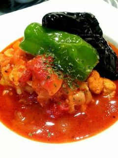 手羽元DE~トマト煮込みΨ(‾∇‾)Ψ-レシピのメイン写真