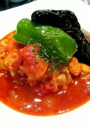 手羽元DE~トマト煮込みΨ(‾∇‾)Ψ-レシピのメイン写真
