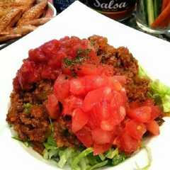 รูปของ DRYカレー☆タコライス風