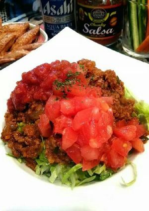 DRYカレー☆タコライス風-レシピのメイン写真