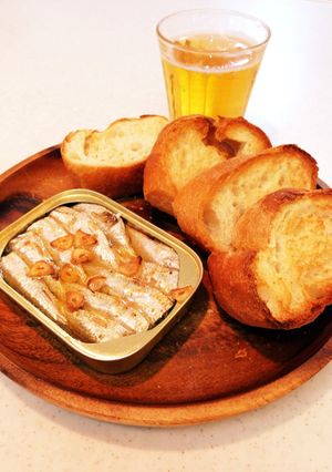 オイルサーディン焼き-レシピのメイン写真