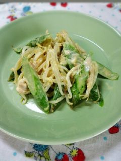 もやしとアスパラのカレーツナマヨサラダ☆-レシピのメイン写真