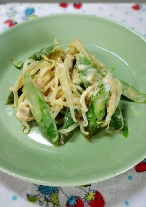 もやしとアスパラのカレーツナマヨサラダ☆-レシピのメイン写真