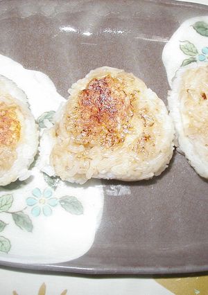 チーズ入り焼きおにぎり-レシピのメイン写真