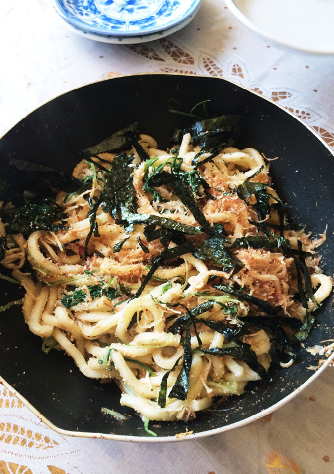 簡単 おいしい たらこ焼きうどん-レシピのメイン写真