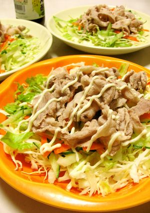 ♡豚しゃぶサラダ♡やわらか肉のゆで方-レシピのメイン写真