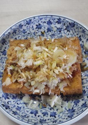簡単★おかずにもう1品♪厚揚げ納豆-レシピのメイン写真
